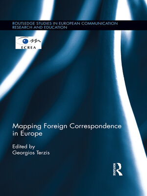cover image of Mapping Foreign Correspondence in Europe